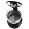 Ηλεκτρικός βραστήρας Adler AD 1305, 1850/2200 W, 1,7 l, Έλεγχος αφής, Έγχρωμη οθόνη LCD, Πέντε ρυθμίσεις θερμοκρασίας 40-100°C, Φίλτρο κατά της καθίζησης, Μαύρο/χρυσό