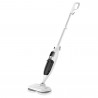 Σφουγγαρίστρα ατμού Adler AD 7052, 1300 W, 3 ρυθμίσεις, 0,550 l, 2 περιστρεφόμενες κεφαλές, 2 τρόποι λειτουργίας, Γρήγορη προθέρμανση, Λευκό