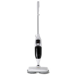 Σφουγγαρίστρα ατμού Adler AD 7052, 1300 W, 3 ρυθμίσεις, 0,550 l, 2 περιστρεφόμενες κεφαλές, 2 τρόποι λειτουργίας, Γρήγορη προθέρμανση, Λευκό