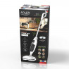 Σφουγγαρίστρα ατμού Adler AD 7052, 1300 W, 3 ρυθμίσεις, 0,550 l, 2 περιστρεφόμενες κεφαλές, 2 τρόποι λειτουργίας, Γρήγορη προθέρμανση, Λευκό