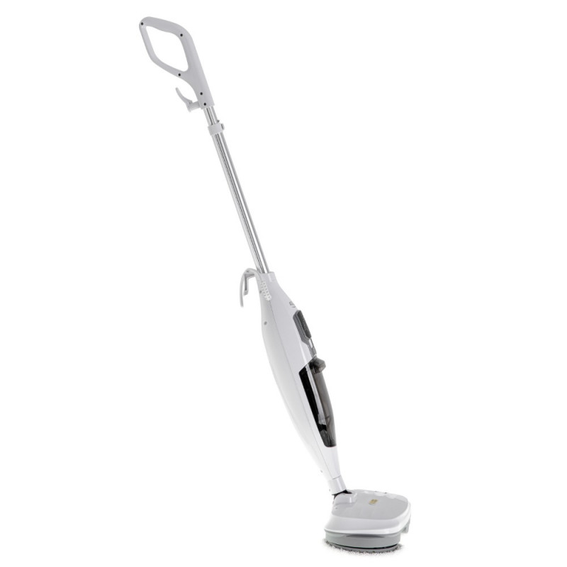 Σφουγγαρίστρα ατμού Adler AD 7052, 1300 W, 3 ρυθμίσεις, 0,550 l, 2 περιστρεφόμενες κεφαλές, 2 τρόποι λειτουργίας, Γρήγορη προθέρμανση, Λευκό
