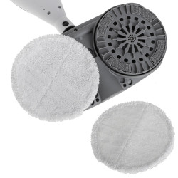Σφουγγαρίστρα ατμού Adler AD 7052, 1300 W, 3 ρυθμίσεις, 0,550 l, 2 περιστρεφόμενες κεφαλές, 2 τρόποι λειτουργίας, Γρήγορη προθέρμανση, Λευκό