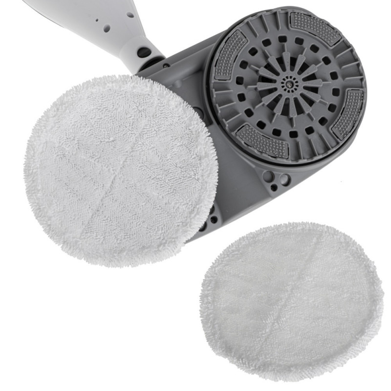 Σφουγγαρίστρα ατμού Adler AD 7052, 1300 W, 3 ρυθμίσεις, 0,550 l, 2 περιστρεφόμενες κεφαλές, 2 τρόποι λειτουργίας, Γρήγορη προθέρμανση, Λευκό