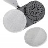 Σφουγγαρίστρα ατμού Adler AD 7052, 1300 W, 3 ρυθμίσεις, 0,550 l, 2 περιστρεφόμενες κεφαλές, 2 τρόποι λειτουργίας, Γρήγορη προθέρμανση, Λευκό