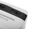 Καταστροφέας εγγράφων Adler AD 1037, 200 W, 13 L, Μέχρι 22 cm, 6 φύλλα τη φορά, Υποδοχή για CD/DVD και πιστωτικές κάρτες, Αυτόματη εκκίνηση/διακοπή, Λειτουργία αντιστροφής, 69 dB, Λευκό