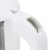 Ηλεκτρικός βραστήρας Adler AD 1305, 1850/2200 W, 1,7 l, Έλεγχος αφής, Έγχρωμη οθόνη LCD, Πέντε ρυθμίσεις θερμοκρασίας 40-100°C, Φίλτρο κατά της καθίζησης, Λευκό/χρυσό
