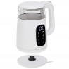 Ηλεκτρικός βραστήρας Adler AD 1305, 1850/2200 W, 1,7 l, Έλεγχος αφής, Έγχρωμη οθόνη LCD, Πέντε ρυθμίσεις θερμοκρασίας 40-100°C, Φίλτρο κατά της καθίζησης, Λευκό/χρυσό