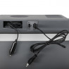 Τσάντα ψυγείου Adler AD 8094, 22 λίτρα, 45/55 W, 12V/220V, κλιματική κλάση ST, ειδική μόνωση C5H10, γκρι