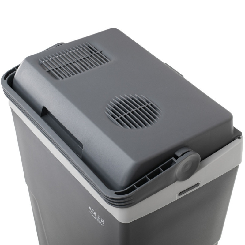 Τσάντα ψυγείου Adler AD 8094, 22 λίτρα, 45/55 W, 12V/220V, κλιματική κλάση ST, ειδική μόνωση C5H10, γκρι