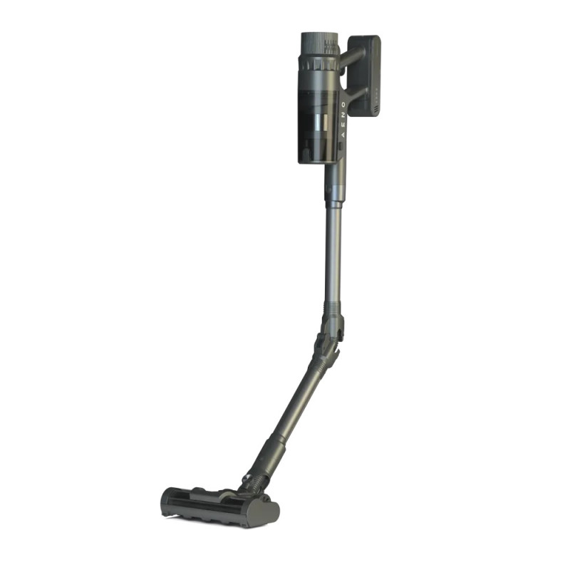Κάθετη ηλεκτρική σκούπα AENO SC2 ASC0002, 530W, 28 kPa, 800 ml, 4 επίπεδα, οθόνη LED αφής, πλένεται το φίλτρο MIF, γκρι