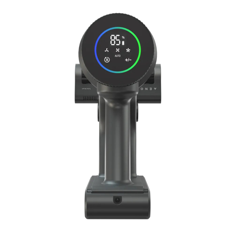 Κάθετη ηλεκτρική σκούπα AENO SC2 ASC0002, 530W, 28 kPa, 800 ml, 4 επίπεδα, οθόνη LED αφής, πλένεται το φίλτρο MIF, γκρι