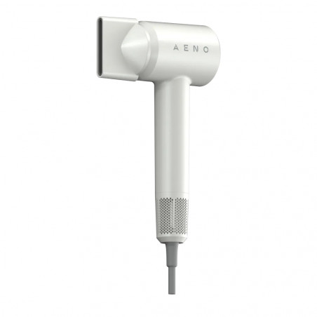 Στεγνωτήρας μαλλιών AENO HD4 AHD0004, 1500W, μοτέρ χωρίς ψήκτρες, 3 ταχύτητες, 5 επίπεδα, 68 dB, οθόνη LED, Λευκό