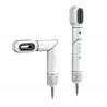Συσκευή στεγνώματος και styling μαλλιών AENO HS1 AHS0001, 1200W, 4 ταχύτητες, 4 επίπεδα, 7 εξαρτήματα, Ιονισμός, Λευκό