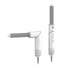 Συσκευή στεγνώματος και styling μαλλιών AENO HS1 AHS0001, 1200W, 4 ταχύτητες, 4 επίπεδα, 7 εξαρτήματα, Ιονισμός, Λευκό