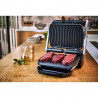 Ηλεκτρική ψησταριά Tefal OptiGrill+ Waffles GC716D12, 2000W, 6 προγράμματα, αντικολλητική επίστρωση Teflon, πλάκες βάφλας, ρύθμιση θερμοκρασίας, Max 275C, Inox