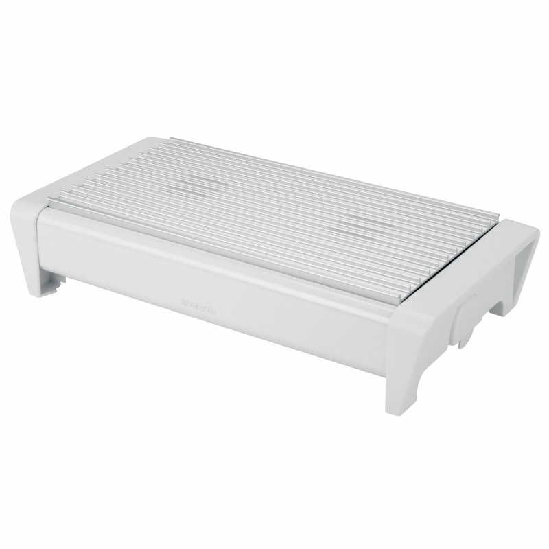 Brabantia 646997, 2 θερμάστρες, Πλέγμα αλουμινίου, Λαβές χωρίς θέρμανση, Λευκό