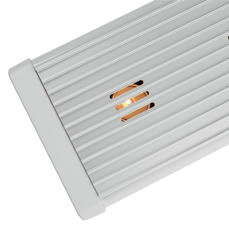 Brabantia 646995, 2 θερμάστρες, πλέγμα αλουμινίου, λαβές χωρίς θέρμανση, Inox/Matte
