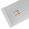 Brabantia 646995, 2 θερμάστρες, πλέγμα αλουμινίου, λαβές χωρίς θέρμανση, Inox/Matte