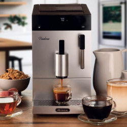 Καφετιέρα Ariete Diadema Automatica 1452/00, 1.5 l, Ενσωματωμένος μύλος, 1350W, 19 bar, Touch display, Ατμομάγειρας, Μαύρο