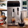 Καφετιέρα Ariete Diadema Automatica 1452/00, 1.5 l, Ενσωματωμένος μύλος, 1350W, 19 bar, Touch display, Ατμομάγειρας, Μαύρο