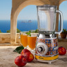 Μπλέντερ Ariete Positano 0583/0P, 1000W, 1,5 l, 4 ταχύτητες + παλμοί, θρυμματισμός πάγου, λευκό/κίτρινο