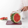Μαχαίρι σεφ Brabantia Tasty+ 1001163, 20 cm, Σκληρυμένο ατσάλι, Ανθεκτικό σε γρατζουνιές και διάβρωση, Σκούρο γκρι