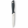 Μαχαίρι Brabantia Tasty+ 1001165, 13,3 cm, Σκληρυμένο ατσάλι, Ανθεκτικό σε γρατζουνιές και διάβρωση, Σκούρο γκρι
