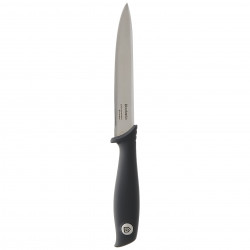 Μαχαίρι Brabantia Tasty+ 1001165, 13,3 cm, Σκληρυμένο ατσάλι, Ανθεκτικό σε γρατζουνιές και διάβρωση, Σκούρο γκρι