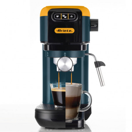 Καφετιέρα Ariete ESPRESSO COLOR 1399/16, 1300W, 15 bar, 1.1 l, αλεσμένος και ESE, κίτρινο