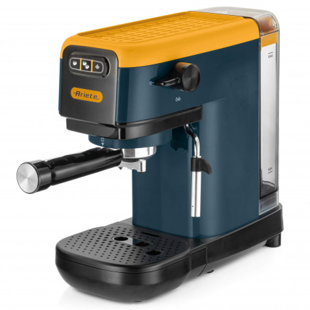 Καφετιέρα Ariete ESPRESSO COLOR 1399/16, 1300W, 15 bar, 1.1 l, αλεσμένος και ESE, κίτρινο