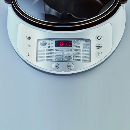 Ariete TWIST 2945/00, 1900W, 5 l, 30 προγράμματα, 35-180C, αντικολλητική επίστρωση, LCD, Λευκό