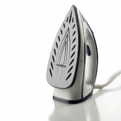 Σίδερο ατμού Ariete STEAM POWER PRO 5571/00, 2400W, 7 bar, 1.8 l, Κεραμική πλάκα, Απολιπαντής, Λειτουργία εξοικονόμησης ενέργειας, Λευκό/μπλε