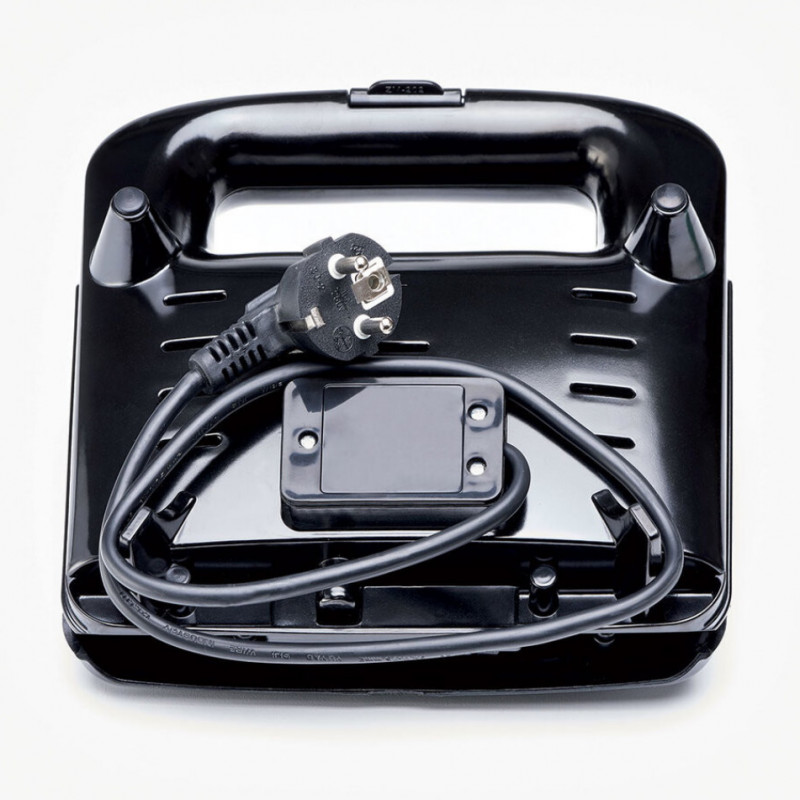 Τοστιέρα σάντουιτς Ariete TOAST AND GRILL COMPACT 1980/00, 750W, Αντικολλητική επίστρωση, Ενδείξεις, Μαύρο/γκρι