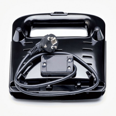 Τοστιέρα σάντουιτς Ariete TOAST AND GRILL COMPACT 1980/00, 750W, Αντικολλητική επίστρωση, Ενδείξεις, Μαύρο/γκρι