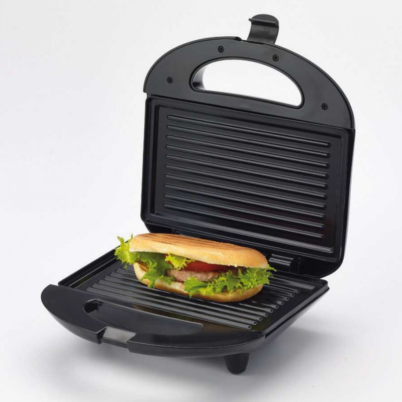 Τοστιέρα σάντουιτς Ariete TOAST AND GRILL EASY 1980/00, 750W, ενδείξεις, μαύρο/γκρι
