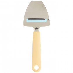 Μαχαίρι για τυρί και τυρί Brabantia Tasty+ 1003306, Λεπίδα γυαλισμένη με υπερήχους, Ανοξείδωτο ατσάλι, Κίτρινο