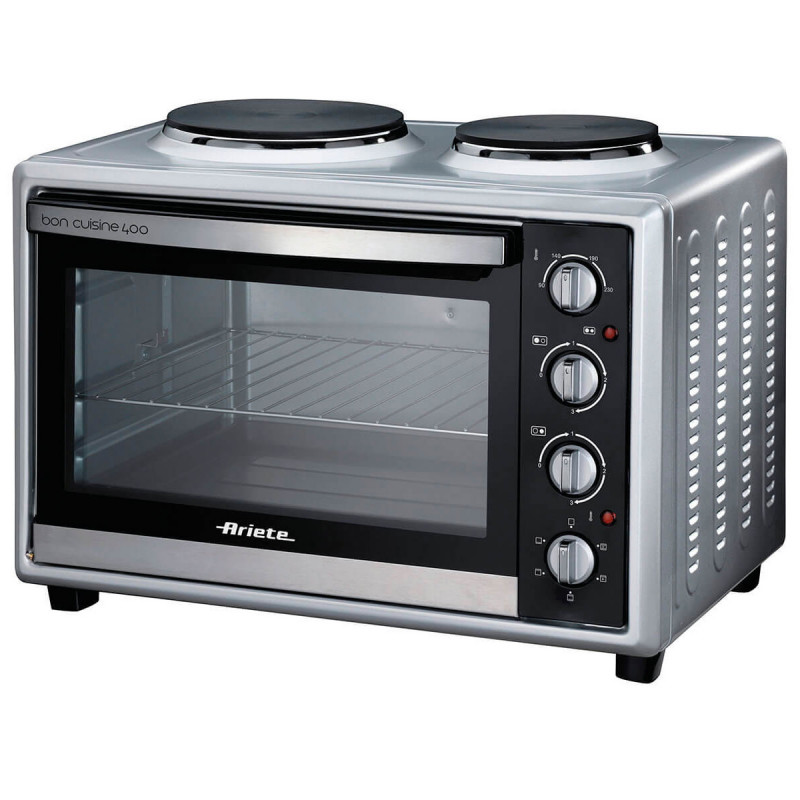 Ariete Bon Cuisine 995, 1500W, 40 l, Χρονοδιακόπτης, 4 θέσεις ψησίματος, Inox