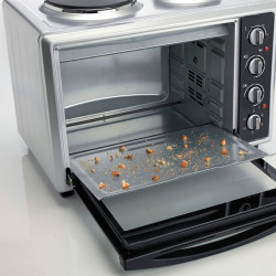 Ariete Bon Cuisine 995, 1500W, 40 l, Χρονοδιακόπτης, 4 θέσεις ψησίματος, Inox