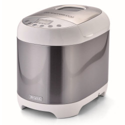 Ariete PANEXPRESS 1000 0133/00, 550W, 1 kg, 19 προγράμματα, LCD, 3 επίπεδα ψησίματος, 15 ώρες καθυστέρηση έναρξης, Inox
