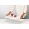 Τραπέζι κοπής και σερβιρίσματος Brabantia Tasty+ 1003308, 40x25 cm, Αντιολισθητικό, Εύκολο στο καθάρισμα, Ανοιχτό γκρι