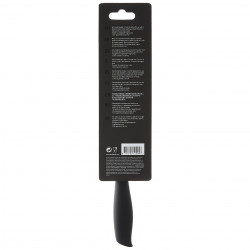 Μαχαίρι ξεφλουδίσματος Brabantia Tasty+ 1001166, 9 cm, Σκληρυμένος χάλυβας, Ανθεκτικό σε γρατζουνιές και διάβρωση, Σκούρο γκρι