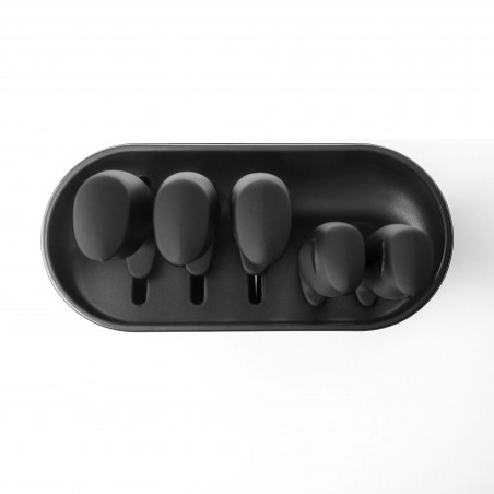 Σετ 5 μαχαιριών Brabantia Tasty+ 1001177, Σκληρυμένος χάλυβας, Ανθεκτικός σε γρατζουνιές και διάβρωση, Σκούρο γκρι