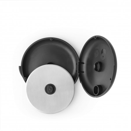 Μαχαίρι για πίτσα Brabantia Tasty+ 1001175, Compact, Guard, Σκληρυμένο ατσάλι, Σκούρο γκρι
