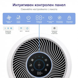 Καθαριστής αέρα Levoit Core 300S Pro, 41 τ.μ., 23 W, 3 ταχύτητες, True HEPA, φωνητικές εντολές, χρονοδιακόπτης, 22 dB, χωρίς όζον, λευκό