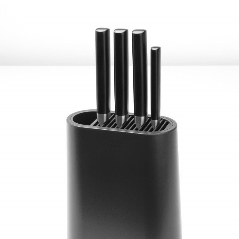 Μαχαιροθήκη Brabantia 1004149, Μαχαιροθήκη, Αντιολισθητική βάση, Σκούρο γκρι