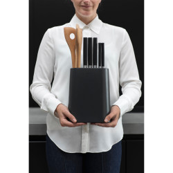 Μαχαιροθήκη Brabantia 1004149, Μαχαιροθήκη, Αντιολισθητική βάση, Σκούρο γκρι