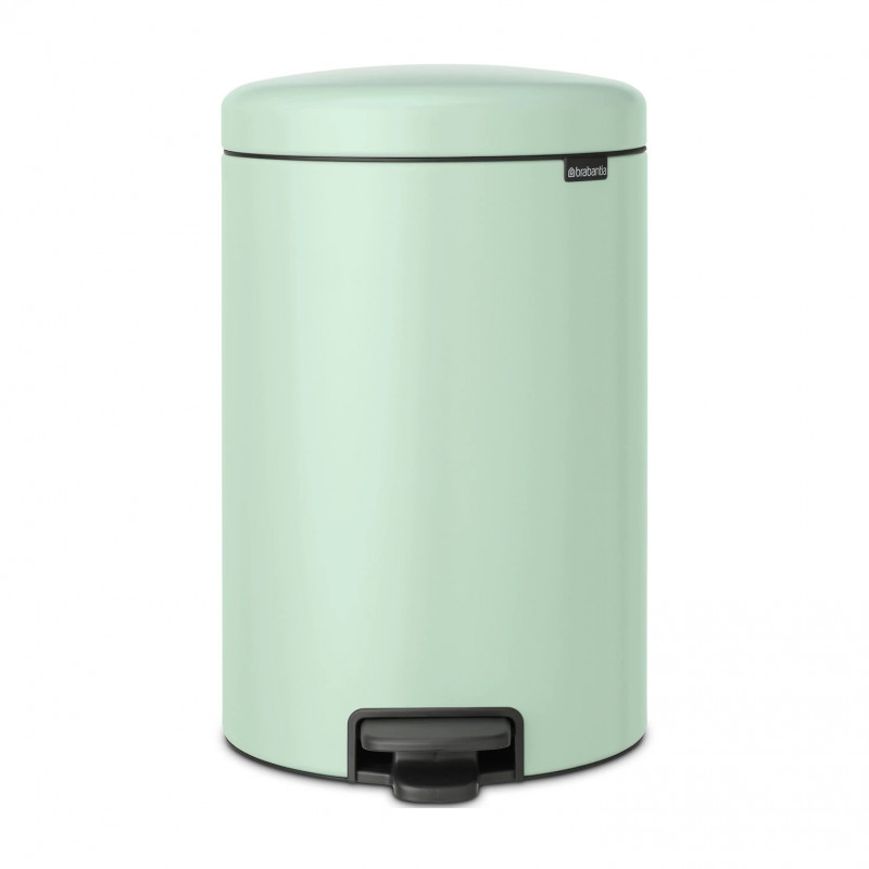 Κάδος απορριμμάτων με πεντάλ Brabantia NewIcon 1008847, 20 l, Ομαλό κλείσιμο, Αντιολισθητική βάση, Ανοιχτό πράσινο