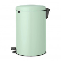 Κάδος απορριμμάτων με πεντάλ Brabantia NewIcon 1008847, 20 l, Ομαλό κλείσιμο, Αντιολισθητική βάση, Ανοιχτό πράσινο