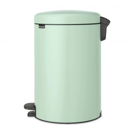 Κάδος απορριμμάτων με πεντάλ Brabantia NewIcon 1008847, 20 l, Ομαλό κλείσιμο, Αντιολισθητική βάση, Ανοιχτό πράσινο