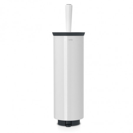 Βούρτσα τουαλέτας Brabantia Profile 90300316, 43 cm, Πλήρως επικαλυμμένη βούρτσα, Επιτοίχια τοποθέτηση, Λευκό